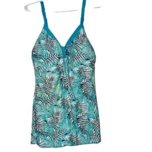 NWT Seawall Beachwear "Body Control" Palm Leaf Tankini Dress